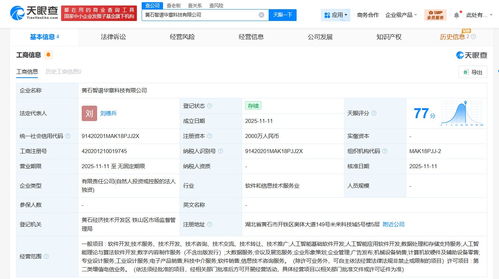 智譜AI湖北黃石新公司 應(yīng)用軟件服務(wù)助力區(qū)域數(shù)字化發(fā)展